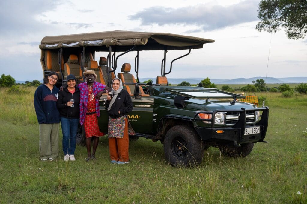The safari truck with group tour for an Elephant Pepper Camp Mara Review