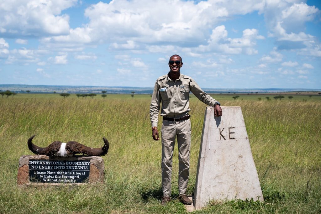 Our Safari Guide at andBeyond Kichwa Tembo: Zack Lepaso